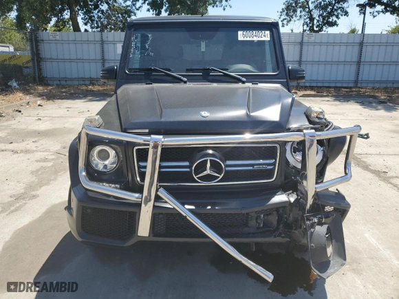 2015 Mercedes-Benz G-Class G 63 AMG with VIN WDCYC7DF5FX233898, listed as a Copart auction lot 60084024 with 66,203 mi miles and Salvage Title. Bid and sale history available at carsss.com. Image 5.