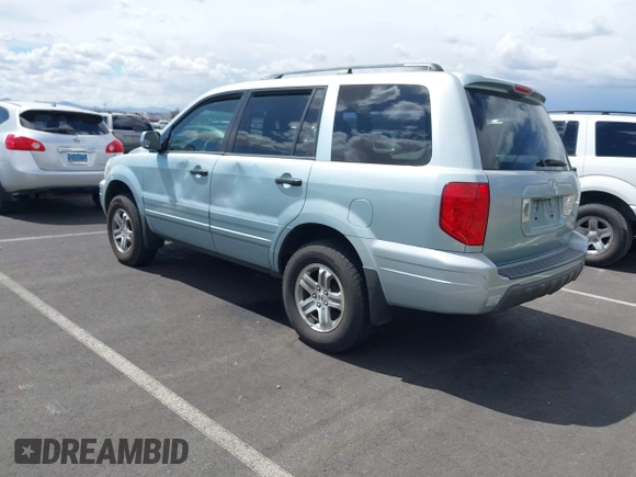 2003 Honda Pilot EX with VIN 2HKYF184X3H514170, listed as a IAAI auction lot 41678184 with 153,504 mi miles. Bid and sale history available at carsss.com. Image 12.
