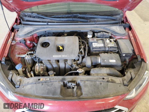 2017 Hyundai Elantra SE with VIN 5NPD84LF0HH025478, listed as a Copart auction lot 47364595 with 132,026 mi miles and Salvage Title. Bid and sale history available at DreamBid. Image 12.
