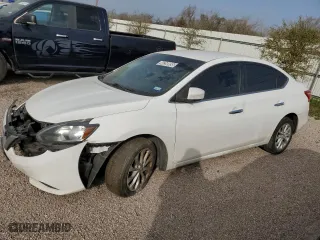 2019 Nissan Sentra SV with VIN 3N1AB7AP9KY281357, listed as a Copart auction lot 48260095 with 125,378 mi miles and Clean Title. Bid and sale history available at carsss.com. Image 1.