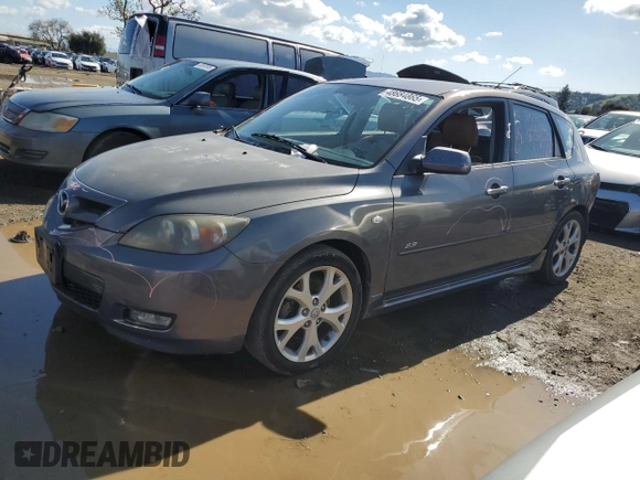 2007 Mazda 3 S Sport with VIN JM1BK144771744236, listed as a Copart auction lot 48684865 with 181,643 mi miles and Salvage Title. Bid and sale history available at DreamBid. Image 1.