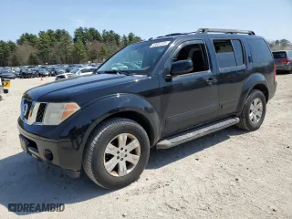 2007 Nissan Pathfinder SE with VIN 5N1AR18WX7C633991, listed as a Copart auction lot 53807225 with 205,858 mi miles and Clean Title. Bid and sale history available at carsss.com. Image 1.