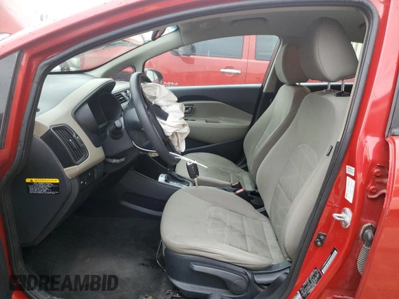 2017 Kia Rio LX with VIN KNADM4A32H6026417, listed as a Copart auction lot 44998785 with 92,933 mi miles and Salvage Title. Bid and sale history available at carsss.com. Image 7.