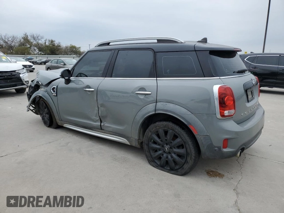 2018 MINI Countryman Cooper S with VIN WMZYT3C34J3E00485, listed as a Copart auction lot 82463944 with 0 mi miles and Clean Title. Bid and sale history available at carsss.com. Image 2.