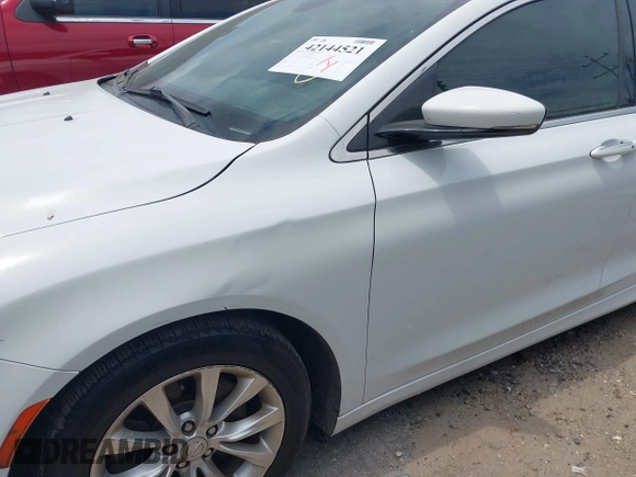 2015 Chrysler 200 C with VIN 1C3CCCCGXFN631935, listed as a IAAI auction lot 42144521 with 157,531 mi miles. Bid and sale history available at carsss.com. Image 12.