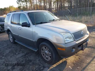 2004 Mercury Mountaineer Convenience z VIN 4M2ZU86K84UJ01654, wystawiony jako IAAI lot #41807444 z przebiegiem 210 427 mil mil oraz . Historia ofert i sprzedaży dostępna na DreamBid. Obrazek 1.