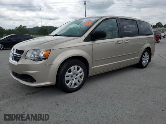 2015 Dodge Grand Caravan SE with VIN 2C4RDGBGXFR613918, listed as a Copart auction lot 55146355 with Not Provided miles and Salvage Title. Bid and sale history available at DreamBid. Image 1.