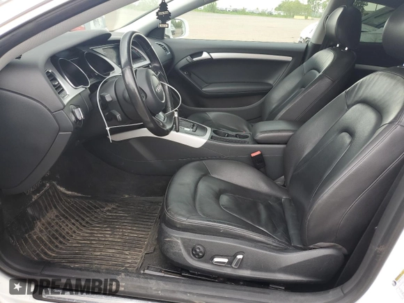 2016 Audi A5 Premium with VIN WAUD2AFR4GA008613, listed as a Copart auction lot 59663125 with 119,525 mi miles and Salvage title. Bid and sale history available at DreamBid. Image 7.