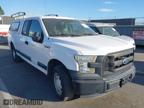 2016 Ford F-150 XL with VIN 1FTEX1C85GKF35266, listed as a IAAI auction lot 41491645 with 158,966 mi miles and . Bid and sale history available at carsss.com. Image 6.