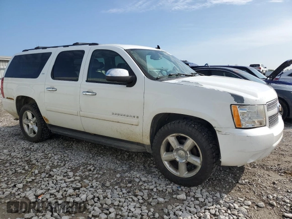 2007 Chevrolet Suburban LTZ with VIN 1GNFK16377J298439, listed as a Copart auction lot 55243665 with 270,387 mi miles and Salvage title. Bid and sale history available at DreamBid. Image 4.