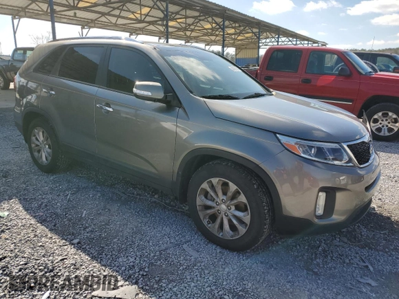 2014 Kia Sorento EX with VIN 5XYKU4A77EG514378, listed as a Copart auction lot 45458835 with 93,977 mi miles and Salvage Title. Bid and sale history available at carsss.com. Image 4.