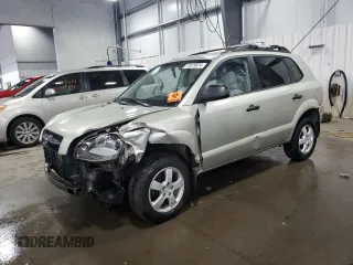2006 Hyundai Tucson GL with VIN KM8JM12B06U262563, listed as a Copart auction lot 72029874 with 213,624 mi miles and Salvage Title. Bid and sale history available at carsss.com. Image 1.