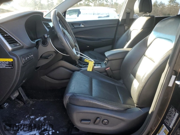 2017 Hyundai Tucson Limited z VIN KM8J3CA27HU391581, wystawiony jako Copart lot #45358055 z przebiegiem 92 230 mil mil oraz Szkoda całkowita • Salvage title. Historia ofert i sprzedaży dostępna na DreamBid. Obrazek 7.