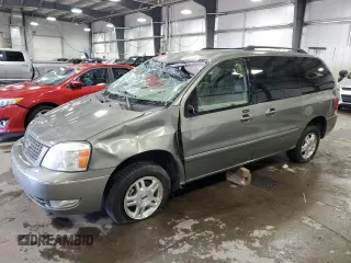 2006 Ford Freestar SEL z VIN 2FMDA52216BA15104, wystawiony jako Copart lot #51854465 z przebiegiem Nie podano mil oraz Szkoda całkowita • Salvage title. Historia ofert i sprzedaży dostępna na DreamBid. Obrazek 1.