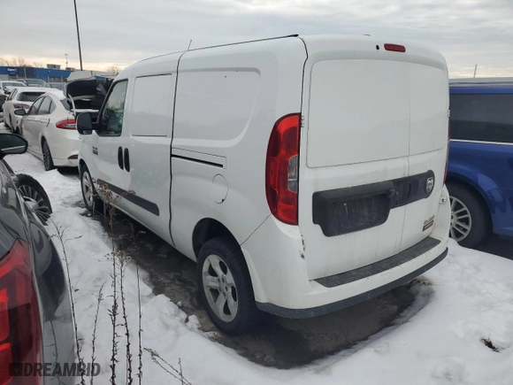 2015 Ram ProMaster City Cargo Van Tradesman SLT with VIN ZFBERFBT6F6953665, listed as a Copart auction lot 45722645 with 267,220 mi miles and Clean Title. Bid and sale history available at carsss.com. Image 2.