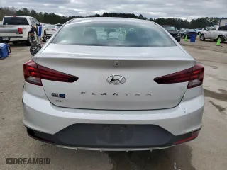 2019 Hyundai Elantra SE with VIN 5NPD74LF4KH422461, listed as a Copart auction lot 47875325 with 122,797 mi miles and Salvage Title. Bid and sale history available at carsss.com. Image 6.