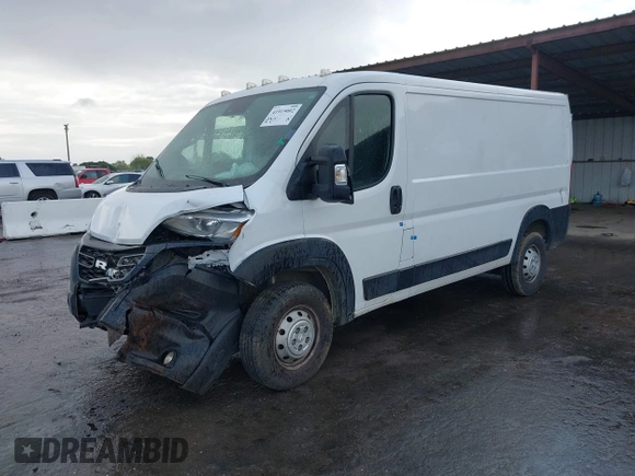 2023 Ram ProMaster Cargo with VIN 3C6LRVAGXPE583679, listed as a IAAI auction lot 41915002 with 44,644 mi miles and . Bid and sale history available at DreamBid. Image 19.