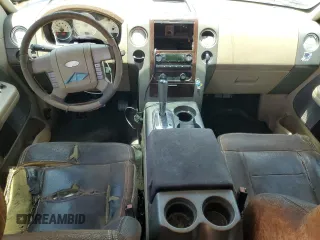 2005 Ford F-150 XLT с VIN 1FTPW125X5KE68731, выставлен на аукционе Copart как лот 55912285 с пробегом 287 986 миль миль и Списание • Salvage title. История ставок и продаж доступна на DreamBid. Изображение 8.