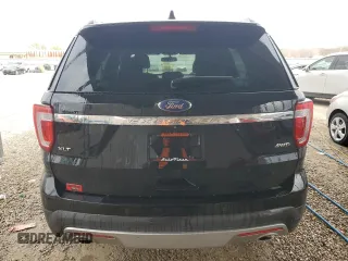 2017 Ford Explorer XLT with VIN 1FM5K8D88HGE01888, listed as a Copart auction lot 51487865 with 167,207 mi miles and Clean Title. Bid and sale history available at carsss.com. Image 6.
