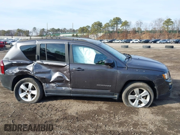 2017 Jeep Compass Latitude with VIN 1C4NJDEB6HD210255, listed as a IAAI auction lot 41643717 with 39,802 mi miles and . Bid and sale history available at DreamBid. Image 13.