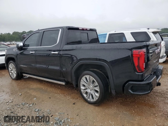 2020 GMC Sierra 1500 Denali with VIN 1GTU9FEL1LZ160062, listed as a Copart auction lot 59551395 with 106,223 mi miles and Salvage title. Bid and sale history available at DreamBid. Image 2.