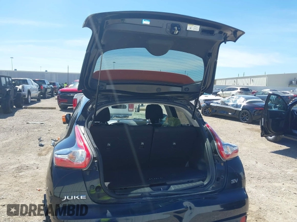 2015 Nissan Juke S with VIN JN8AF5MR0FT507629, listed as a IAAI auction lot 41803866 with 80,207 mi miles. Bid and sale history available at carsss.com. Image 18.