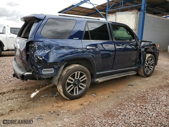 2023 Toyota 4Runner Limited with VIN JTEKU5JR5P6172812, listed as a Copart auction lot 48610115 with 14,677 mi miles and Salvage Title. Bid and sale history available at carsss.com. Image 3.
