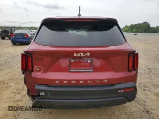 2022 Kia Sorento LX with VIN 5XYRGDLC0NG098996, listed as a Copart auction lot 53841315 with 51,379 mi miles and Salvage title. Bid and sale history available at DreamBid. Image 6.