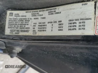 2007 Chevrolet Colorado LT w/1LT with VIN 1GCDT19E778184457, listed as a Copart auction lot 84414124 with 188,015 mi miles and Salvage Title. Bid and sale history available at carsss.com. Image 13.