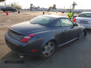2007 Lexus SC 430 with VIN JTHFN45Y679014426, listed as a IAAI auction lot 41408502 with 202,274 mi miles and . Bid and sale history available at DreamBid. Image 4.