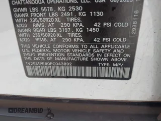 2023 Volkswagen ID.4 S z VIN 1V25MPE80PC043892, wystawiony jako IAAI lot #41669315 z przebiegiem 49 976 mil mil oraz . Historia ofert i sprzedaży dostępna na DreamBid. Obrazek 9.