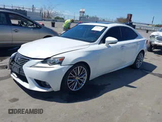 2014 Lexus IS 250 with VIN JTHBF1D21E5029010, listed as a IAAI auction lot 42017179 with 146,759 mi miles. Bid and sale history available at carsss.com. Image 2.