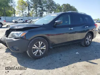 2018 Nissan Pathfinder SL z VIN 5N1DR2MM3JC617114, wystawiony jako Copart lot #51910065 z przebiegiem 145 920 mil mil oraz Nie do naprawy • Non repairable. Historia ofert i sprzedaży dostępna na DreamBid. Obrazek 1.