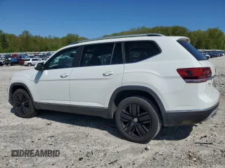 2018 Volkswagen Atlas SEL with VIN 1V2MR2CA4JC579242, listed as a Copart auction lot 56152485 with 97,362 mi miles and Salvage title. Bid and sale history available at DreamBid. Image 2.