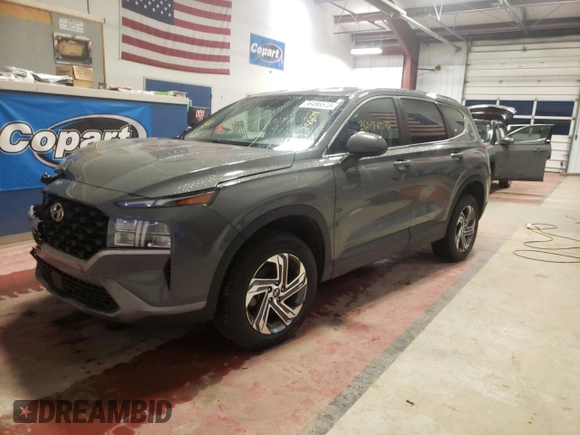 2021 Hyundai Santa Fe SE with VIN 5NMS1DAJ4MH360107, listed as a Copart auction lot 36486573 with 50,634 mi miles. Bid and sale history available at carsss.com. Image 1.