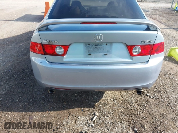 2004 Acura TSX with VIN JH4CL96844C030143, listed as a IAAI auction lot 42035820 with 216,588 mi miles. Bid and sale history available at carsss.com. Image 6.