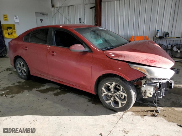 2021 Kia Forte LXS with VIN 3KPF24AD4ME329357, listed as a Copart auction lot 46739085 with 63,577 mi miles and Salvage Title. Bid and sale history available at carsss.com. Image 4.