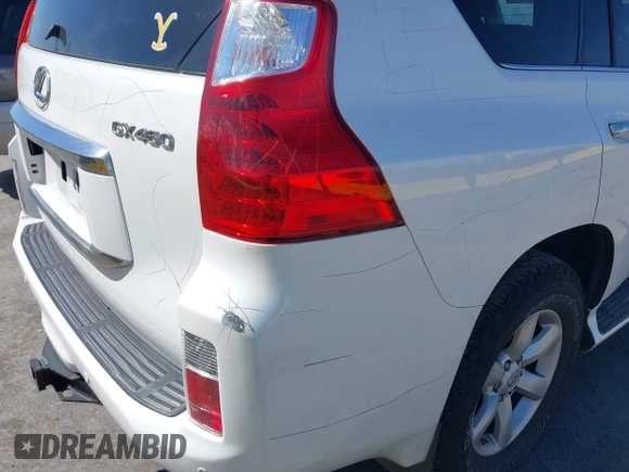 2011 Lexus GX 460 with VIN JTJBM7FX3B5024239, listed as a IAAI auction lot 41958654 with 215,380 mi miles. Bid and sale history available at carsss.com. Image 18.