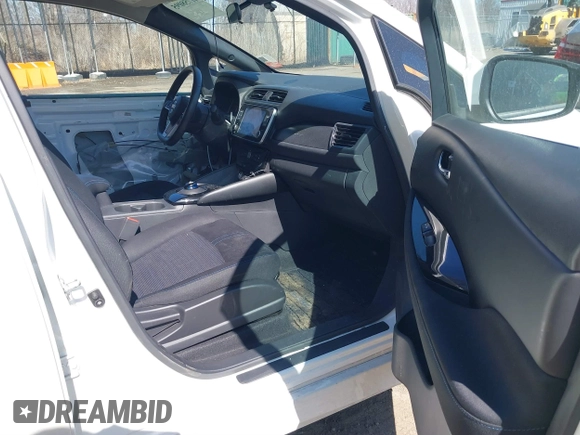 2021 Nissan LEAF SV with VIN 1N4AZ1CV8MC556168, listed as a IAAI auction lot 41758095 with 16,631 mi miles and . Bid and sale history available at DreamBid. Image 5.