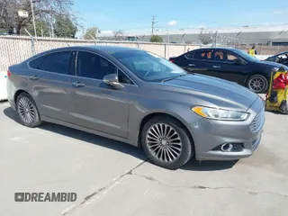 2013 Ford Fusion Titanium with VIN 3FA6P0K98DR216885, listed as a IAAI auction lot 41838680 with 164,182 mi miles. Bid and sale history available at carsss.com. Image 1.