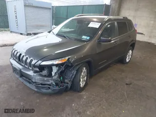 2014 Jeep Cherokee Latitude with VIN 1C4PJLCB1EW155591, listed as a IAAI auction lot 41908210 with 155,934 mi miles. Bid and sale history available at carsss.com. Image 18.