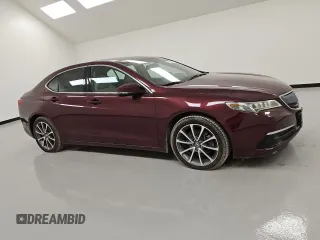 2015 Acura TLX V6 with VIN 19UUB2F30FA020309, listed as a Copart auction lot 50154955 with 109,769 mi miles and Clean Title. Bid and sale history available at carsss.com. Image 4.