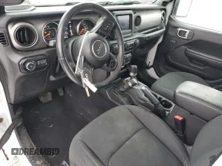 2020 Jeep Wrangler Unlimited Willys with VIN 1C4HJXDN3LW226422, listed as a Copart auction lot 52648335 with 103,097 mi miles and Salvage title. Bid and sale history available at DreamBid. Image 8.