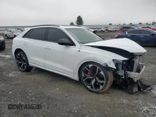 2023 Audi RS Q8 z VIN WU1ARBF18PD030617, wystawiony jako Copart lot #88249565 z przebiegiem 2 270 mil mil oraz Szkoda całkowita • Salvage title. Historia ofert i sprzedaży dostępna na DreamBid. Obrazek 4.