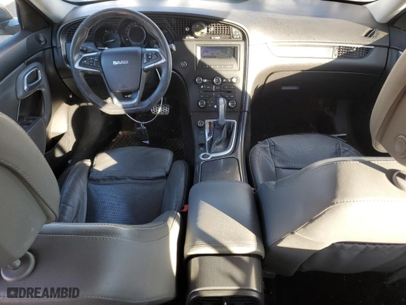 2010 Saab 9-5 Aero with VIN YS3GR4BJ8A4001076, listed as a Copart auction lot 41990285 with 99,597 mi miles and Salvage Title. Bid and sale history available at carsss.com. Image 8.