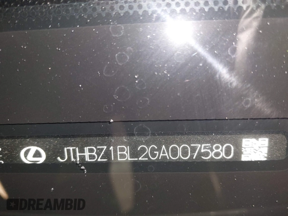 2016 Lexus GS 350 with VIN JTHBZ1BL2GA007580, listed as a IAAI auction lot 42560113 with 93,705 mi miles and . Bid and sale history available at DreamBid. Image 18.