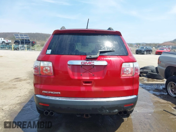 2012 GMC Acadia SL z VIN 1GKKRNED7CJ334052, wystawiony jako IAAI lot #42011373 z przebiegiem 134 260 mil mil oraz . Historia ofert i sprzedaży dostępna na DreamBid. Obrazek 16.