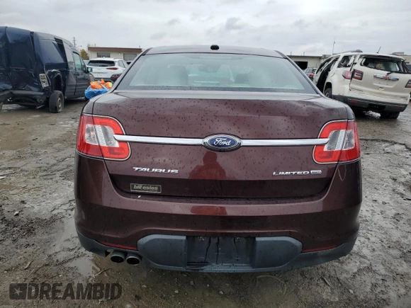 2012 Ford Taurus Limited with VIN 1FAHP2JW5CG138339, listed as a Copart auction lot 75604054 with 141,658 mi miles and Clean title. Bid and sale history available at DreamBid. Image 6.