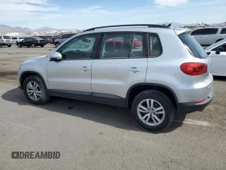 2017 Volkswagen Tiguan S with VIN WVGAV7AX1HK026998, listed as a Copart auction lot 74959504 with 93,696 mi miles and Salvage Title. Bid and sale history available at DreamBid. Image 2.
