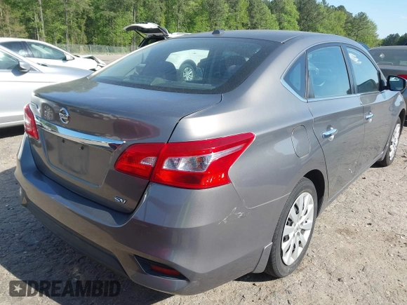 2016 Nissan Sentra SV with VIN 3N1AB7AP5GY231174, listed as a IAAI auction lot 42044575 with 107,193 mi miles and . Bid and sale history available at DreamBid. Image 4.